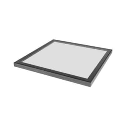 Fixed Flat Glass Rooflight - For Builders Kerb - Coxdome Lumiglaze