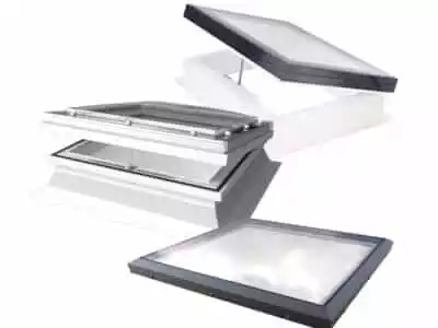 Manual Opening Flat Glass Rooflight - 150mm Upstand - Brett Martin Manual Opening Flat Glass Rooflight - 150mm Upstand - Brett Martin